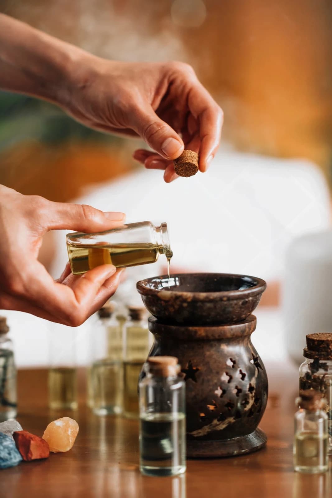 Ayurvedic wellness background